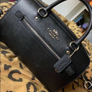 Coach Elegant Black Satchel